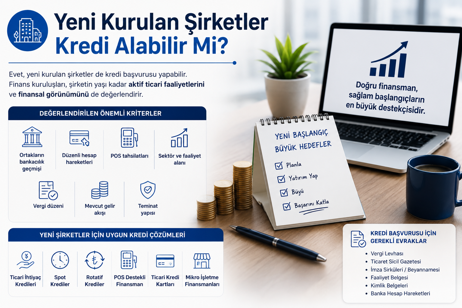 Yeni Kurulan Şirketler Kredi Alabilir Mi? (2026 Güncel Rehber)